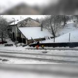 Bei Michael in Wellingen wurde heute morgen ordentlich Schnee geschippt. (Foto: Facebook / Michael Mohr)