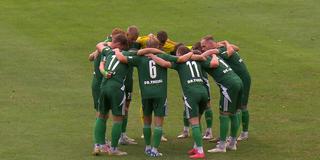 FC Homburg bei Teambesprechung (Foto: SR)