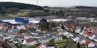 Blick auf das Hörmann-Werk in Freisen (Foto: SR)