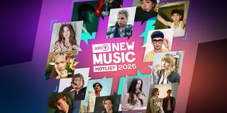 Auf dem Bild sind alle 15 Artists zu sehen, die 2025 auf der Hotlist stehen. (Foto: SR)