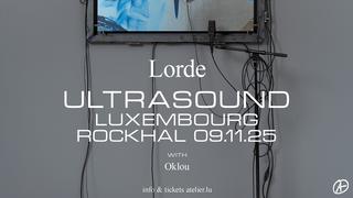 Lorde trägt eine graue Kapuzenweste und schaut in die Kamera. (Foto: Lorde (Pressefotos))