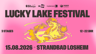 Schriftzüge vor pinkfarbenem Hintergrund. (Foto: Lucky Lake) Schriftzüge vor pinkfarbenem Hintergrund. (Foto: Lucky Lake)