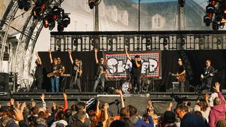 Die Band "Skaver" auf der Bühne. (Foto: UNSERIDNG)