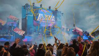 Die Bühne beim UNSERDING Tropical Mountain 2025 (Foto: SR UNSERDING)