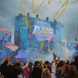 Die Bühne beim UNSERDING Tropical Mountain 2025 (Foto: SR UNSERDING)