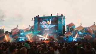 Die Bühne des Tropical Mountains (Foto: SR UNSERDING)